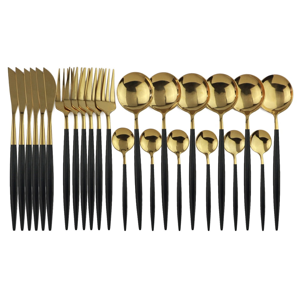 Set de couverts, 24 pièces