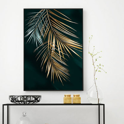 Toile "Feuille d'or"