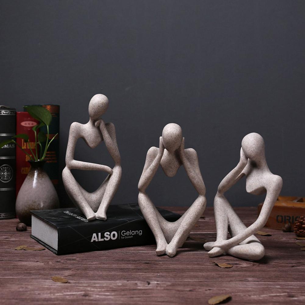 Sculpture design, le penseur
