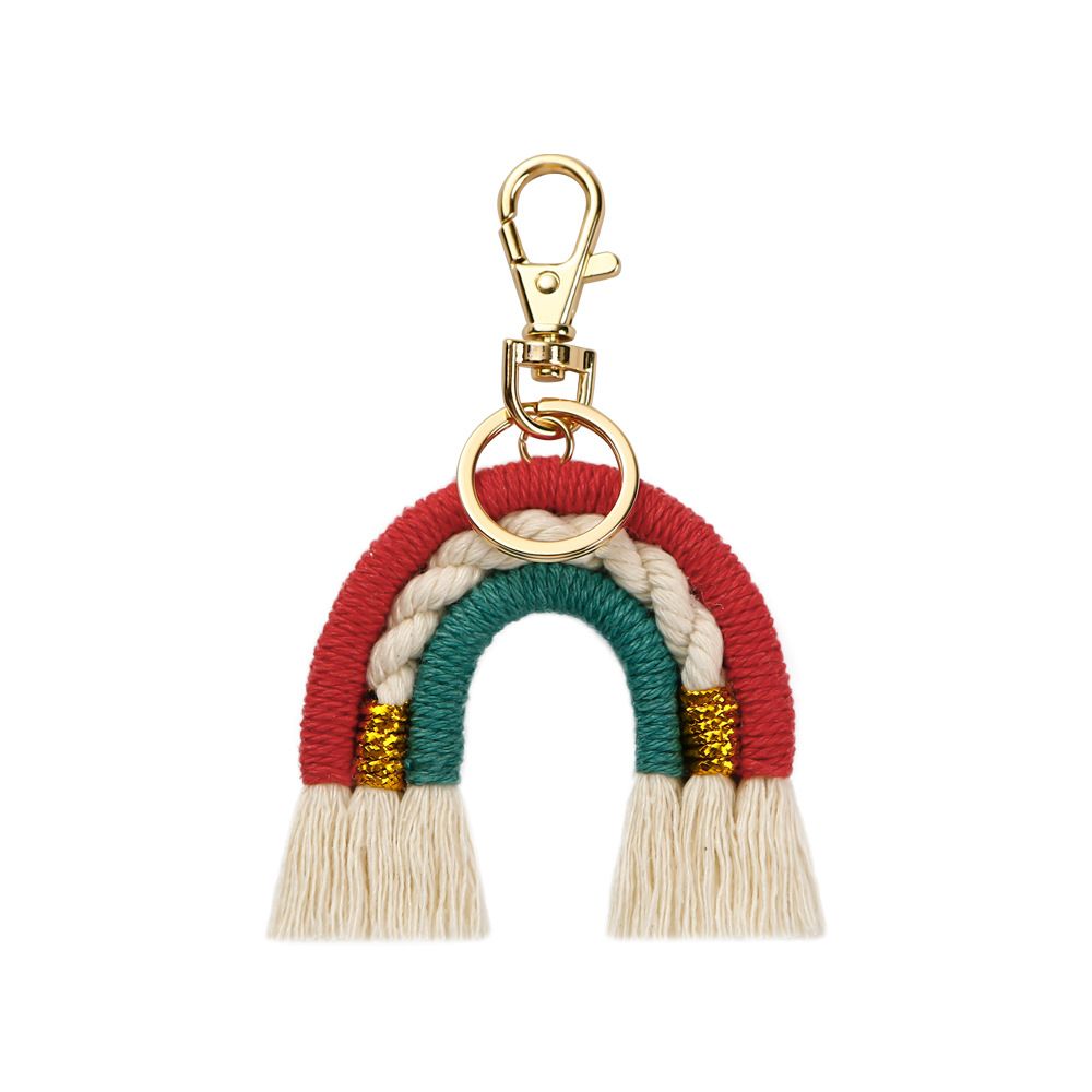 Porte-clé arc-en-ciel