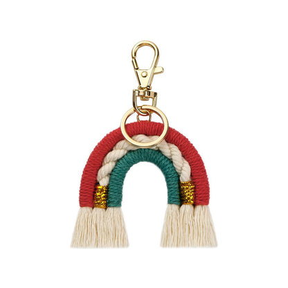 Porte-clé arc-en-ciel