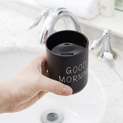 Verre à dent "Good morning"