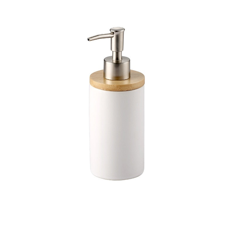 Trio d'accessoires de salle de bain, céramique
