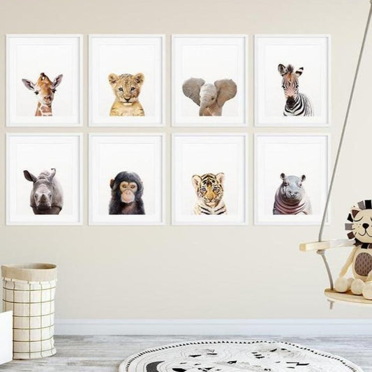 Toile "Enfance sauvage"