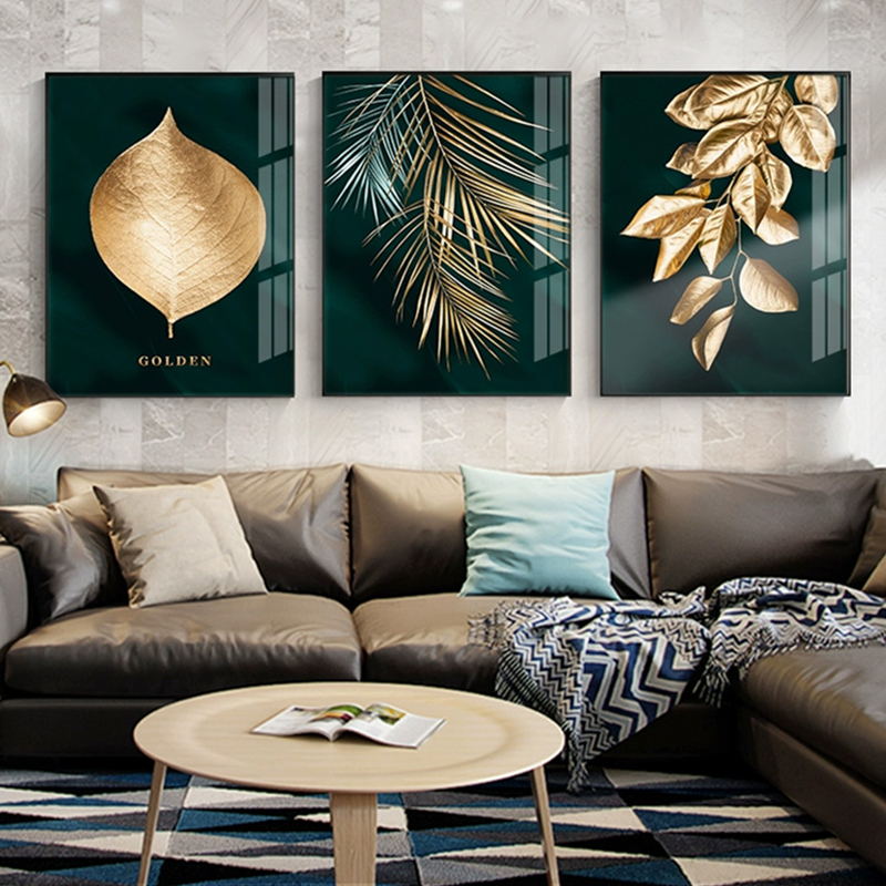 Toile "Feuille d'or"