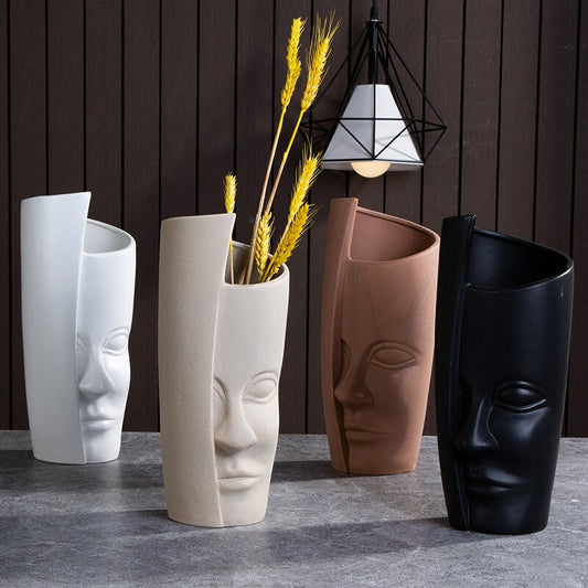 Vase face cachée
