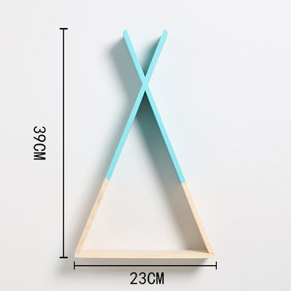 Etagère murale triangulaire