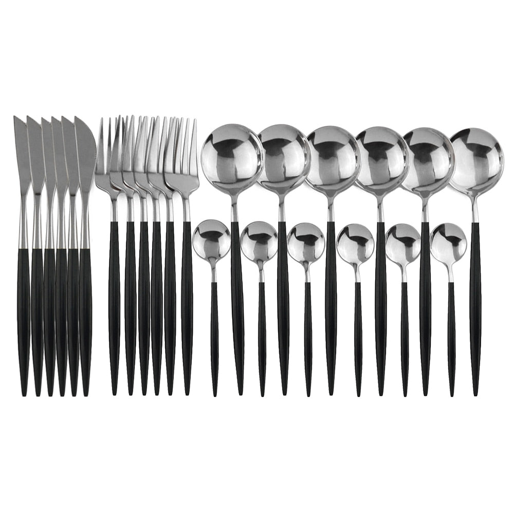Set de couverts, 24 pièces