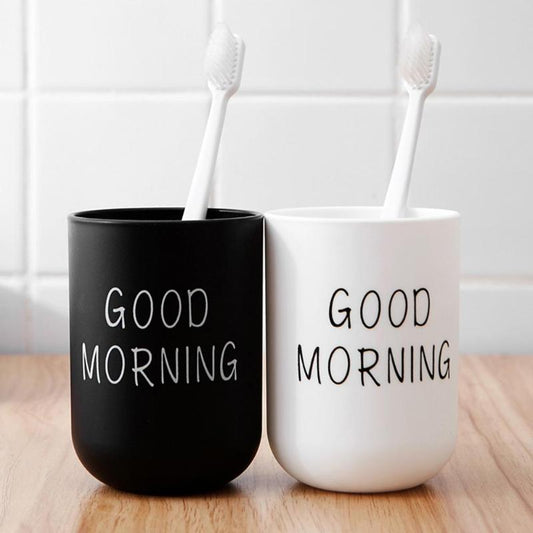 Verre à dent "Good morning"