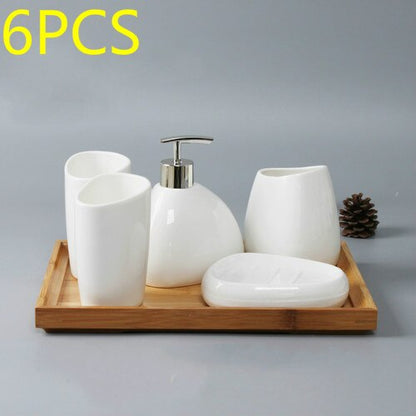 Set de salle de bain en céramique