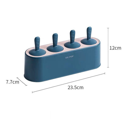 Set de 4 moules à glaces "ice pop" en silicone
