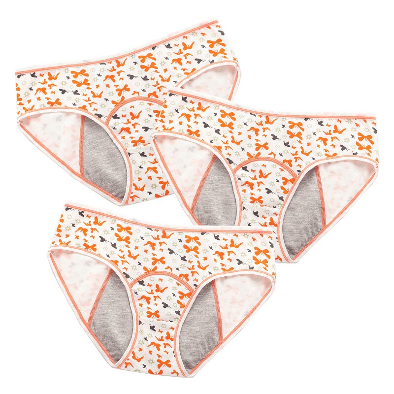 Lot de 3 culottes menstruelles spéciales adolescents