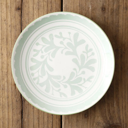 Assiette à motif, inspiration japonaise