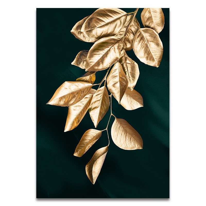 Toile "Feuille d'or"