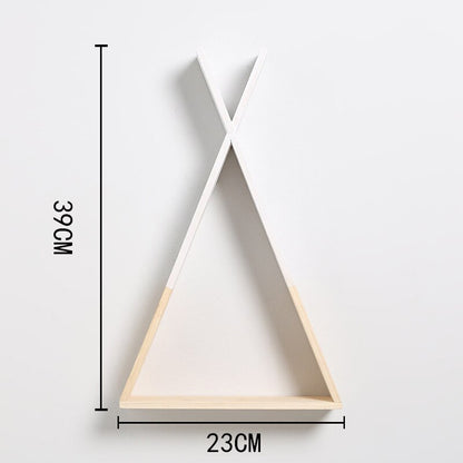 Etagère murale triangulaire