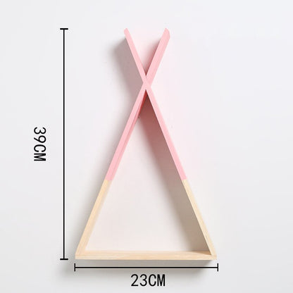 Etagère murale triangulaire