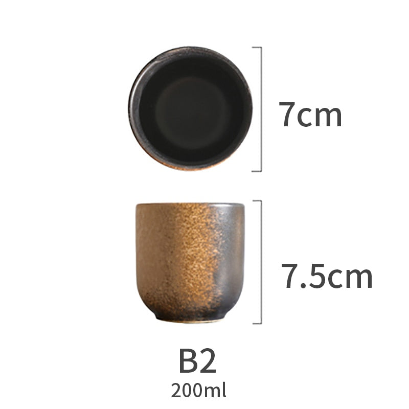 Tasses en céramique "Zen"