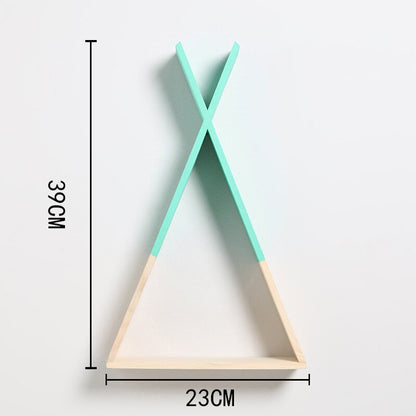Etagère murale triangulaire