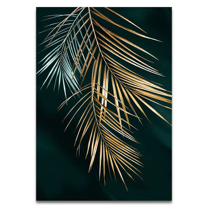 Toile "Feuille d'or"