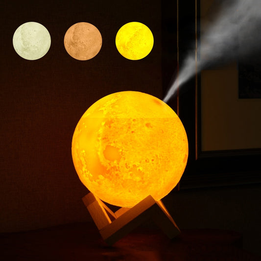 Purificateur d'air, humidificateur, diffuseur d'huile essentielle lune