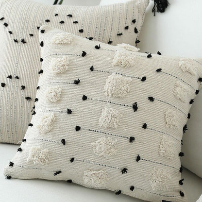 Housse de coussin "minimal boho"