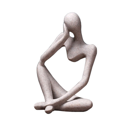 Sculpture design, le penseur