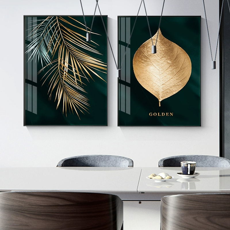 Toile "Feuille d'or"