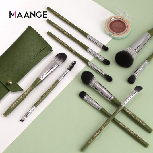 Set de 10 pinceaux Maange