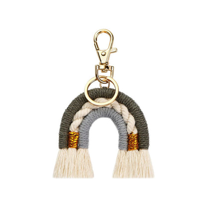 Porte-clé arc-en-ciel