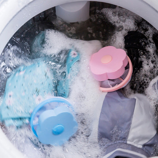 Filtre anti-poil et peluche pour la lessive