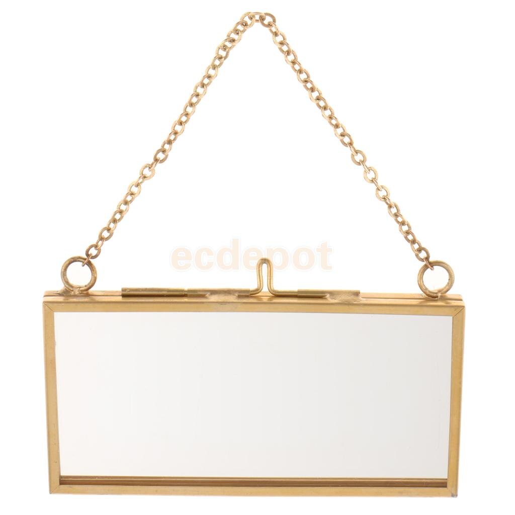 Cadre photo transparent en verre