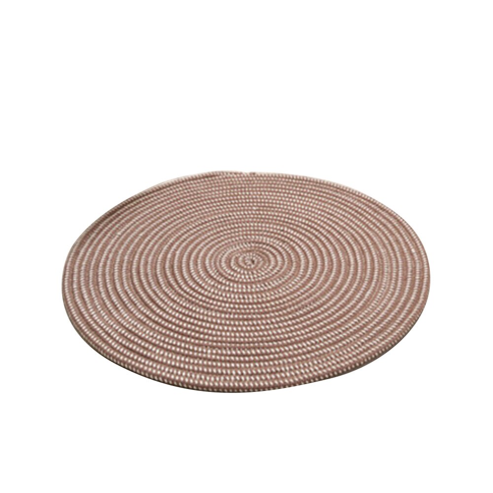 Tapis minimaliste rond