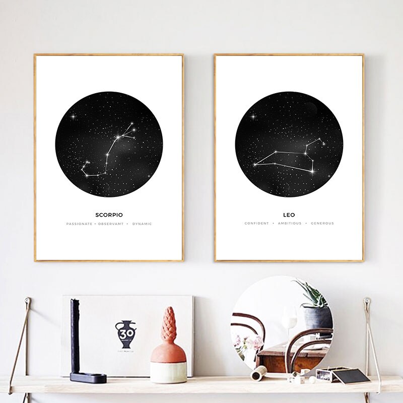 Toile "astrologie"