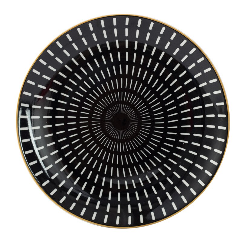 Assiettes géométriques