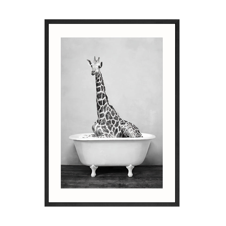 Toile "Bain sauvage"