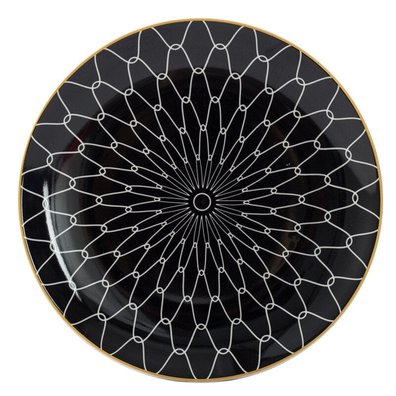 Assiettes géométriques