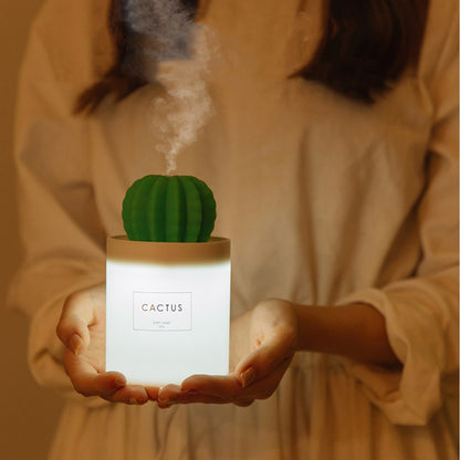 Purificateur d'air, humidificateur, diffuseur d'huile essentielle cactus