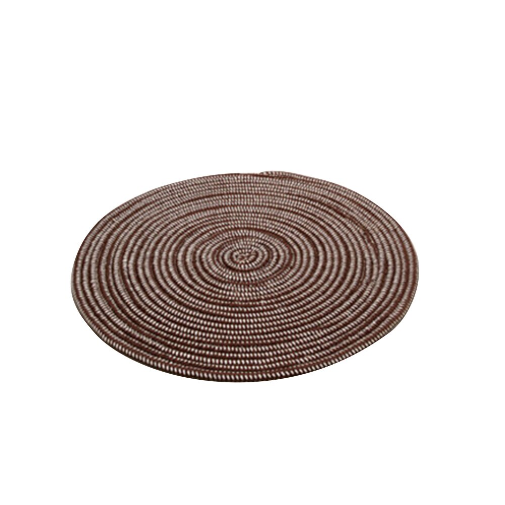 Tapis minimaliste rond