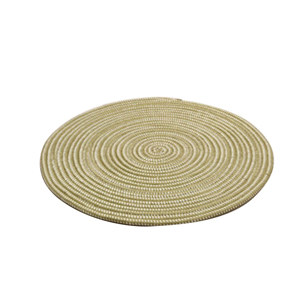 Tapis minimaliste rond