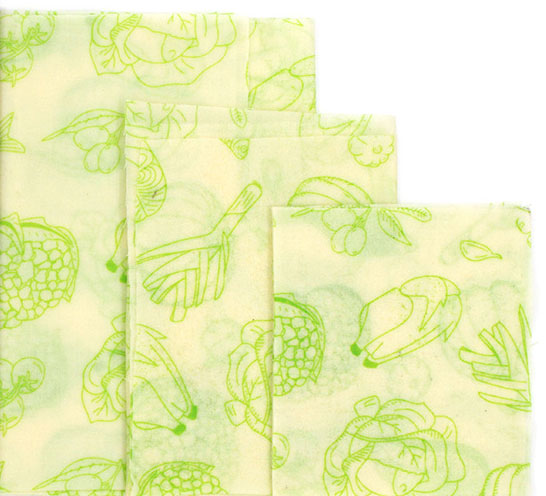Bee's wrap, tissus à la cire d'abeille