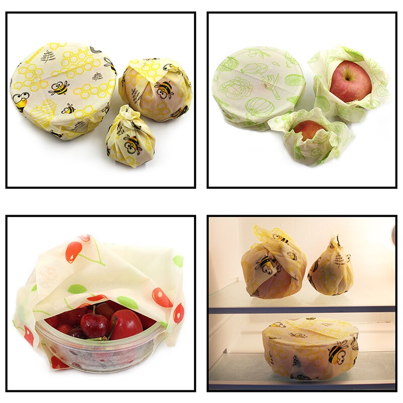 Bee's wrap, tissus à la cire d'abeille