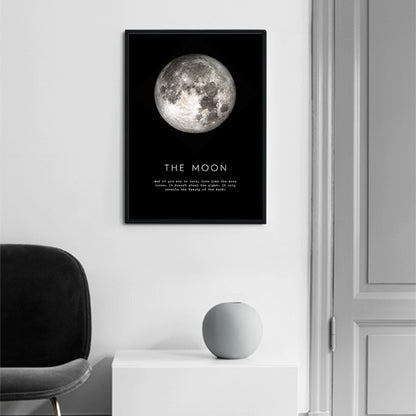 Toile "la lune"