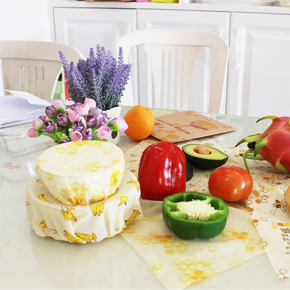 Bee's wrap, tissus à la cire d'abeille