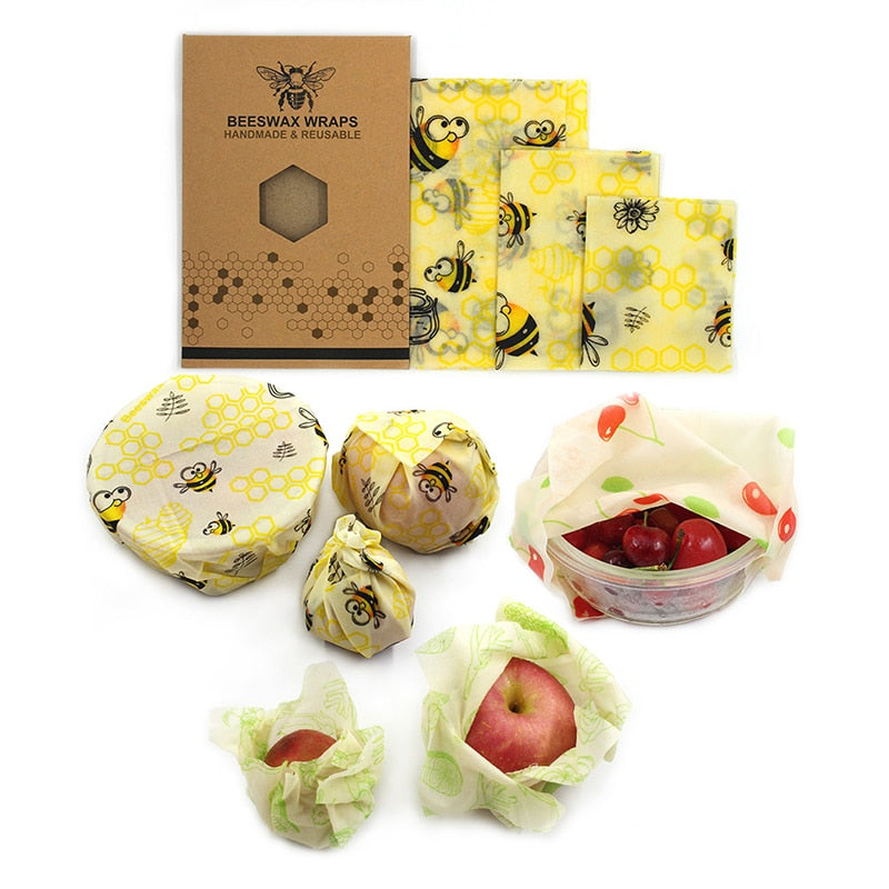 Bee's wrap, tissus à la cire d'abeille