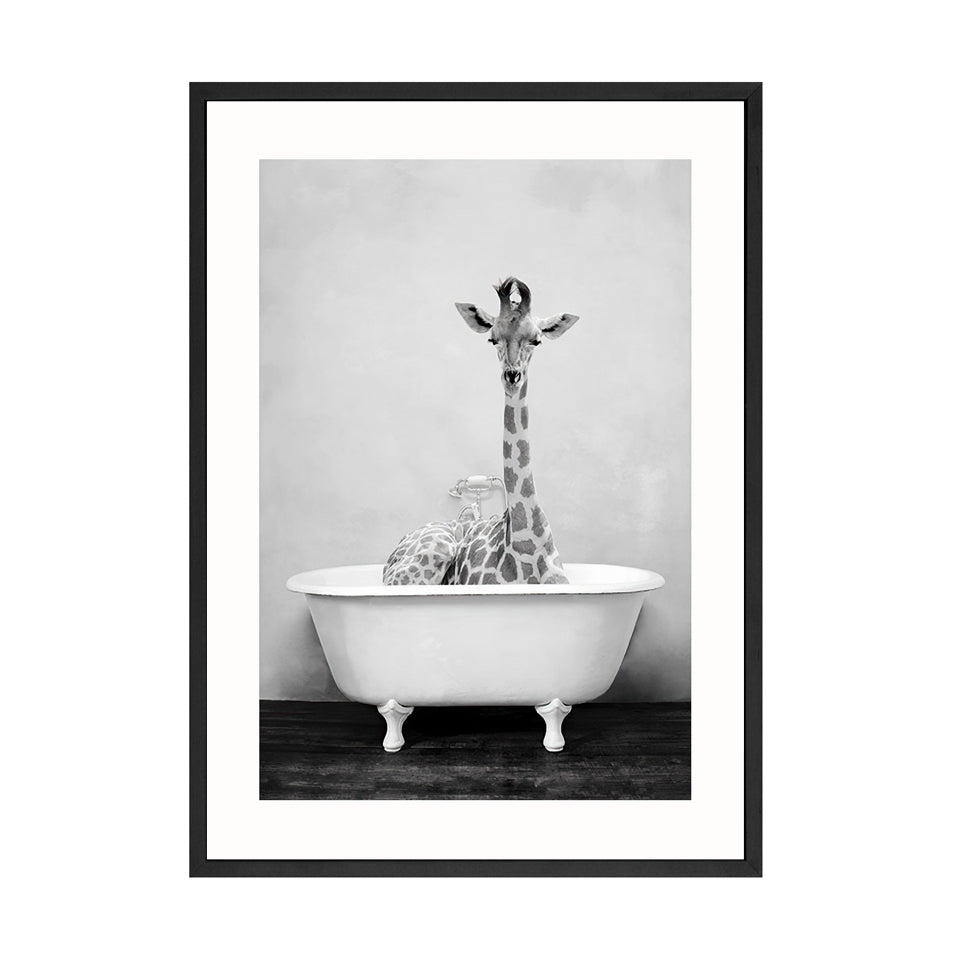Toile "Bain sauvage"