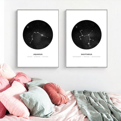 Toile "astrologie"
