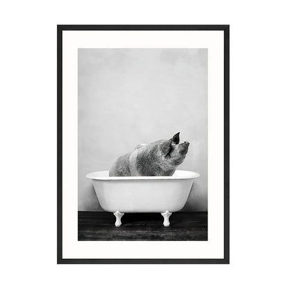 Toile "Bain sauvage"