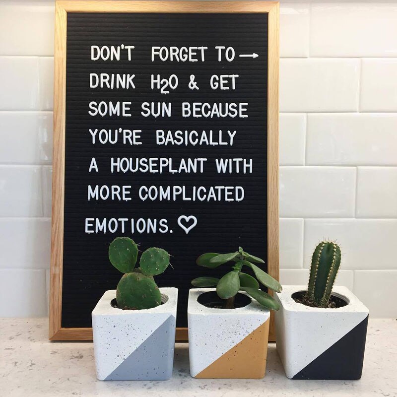 Letter board, panneau personnalisable