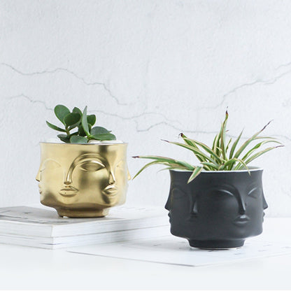 Mini cache-pot multi-face
