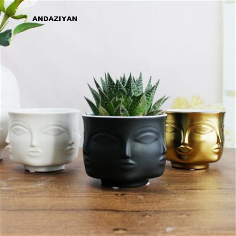 Mini cache-pot multi-face